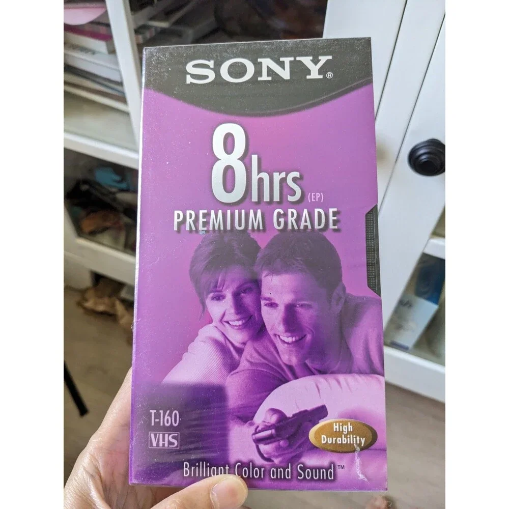 Sony DVD-R 4.7GB 120 Min 16X DVD-R Blank Media Disc 50 Pack, Grade T-160 VHS LOT